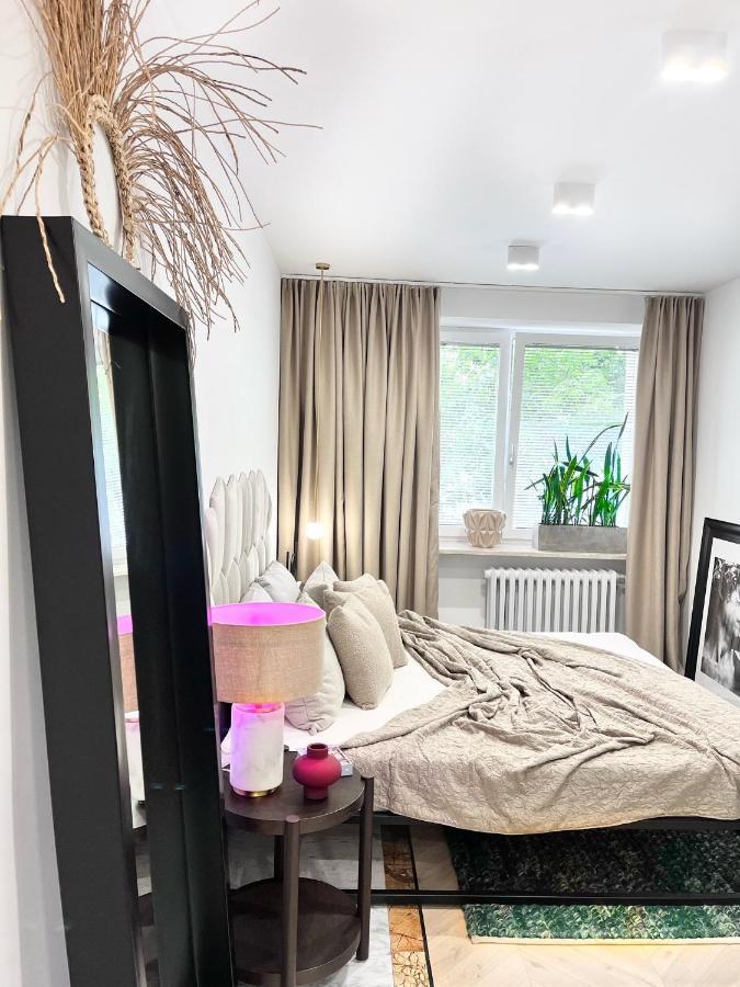 Design+Luxus Apartment Im Zentrum! +Netflix Varsovia Exterior foto