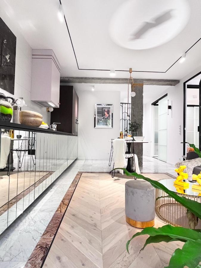 Design+Luxus Apartment Im Zentrum! +Netflix Varsovia Exterior foto