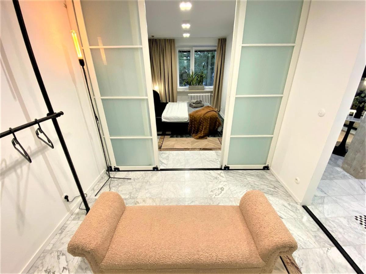 Design+Luxus Apartment Im Zentrum! +Netflix Varsovia Exterior foto