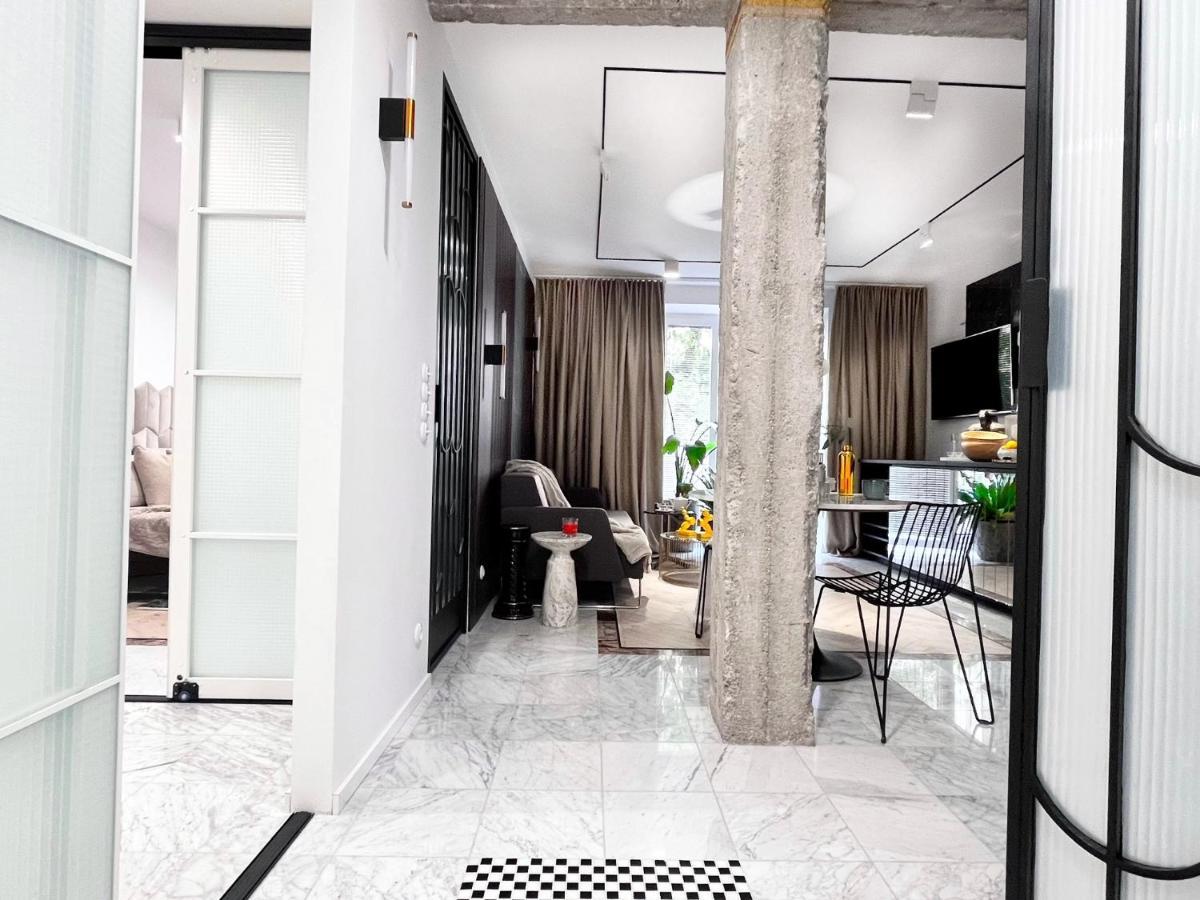 Design+Luxus Apartment Im Zentrum! +Netflix Varsovia Exterior foto