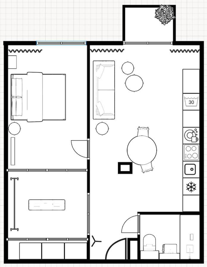 Design+Luxus Apartment Im Zentrum! +Netflix Varsovia Exterior foto